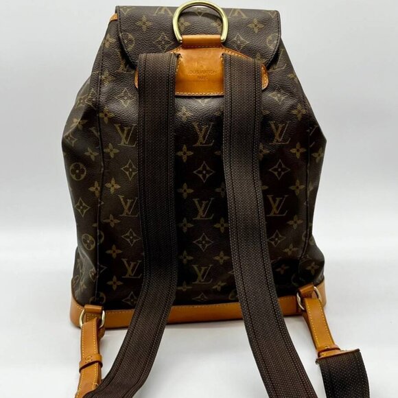🔥EXTRA LARGE🔥 Authentic Louis Vuitton Monogram Montsouris GM Backpack Bag LV - Picture 7 of 15